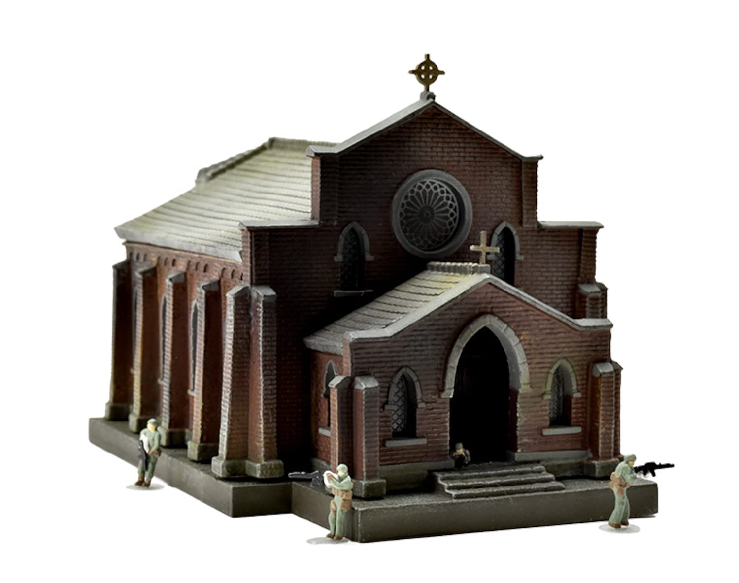 

Tomytec Diocolle Combat Series DCM11 Ruined Church Plastic Model 315780 1/144 Pre-painted