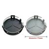 Mercedes Benz wheel center cap 4pcs black 75mm Hubcap w204 w211 w205 W212 amg w203 w213 w124 w176 w177 accessories For Mercedes BC2