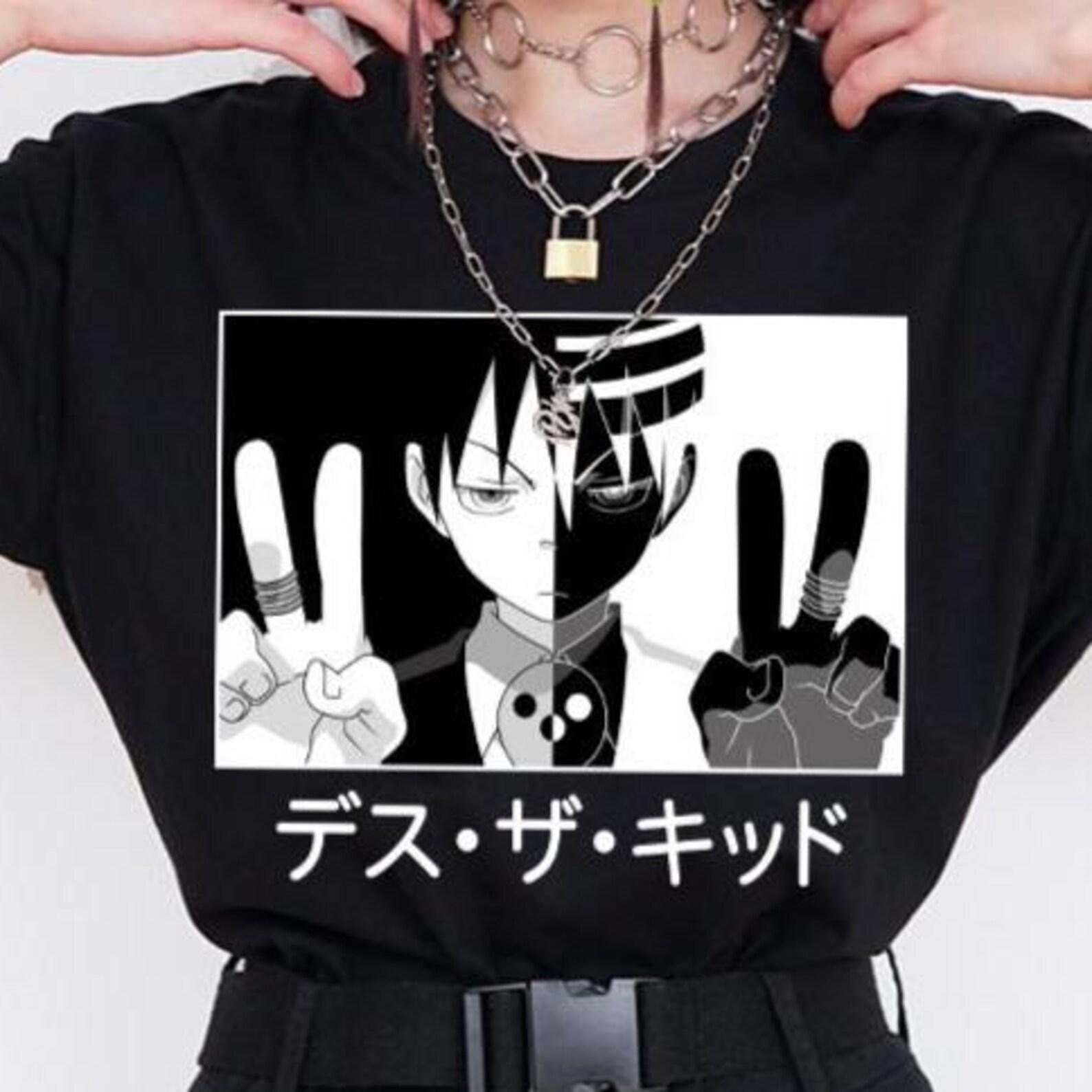 Death The Kid Shirt -Soul Eater Anime Tshirt,Manga Cosplay Tee S