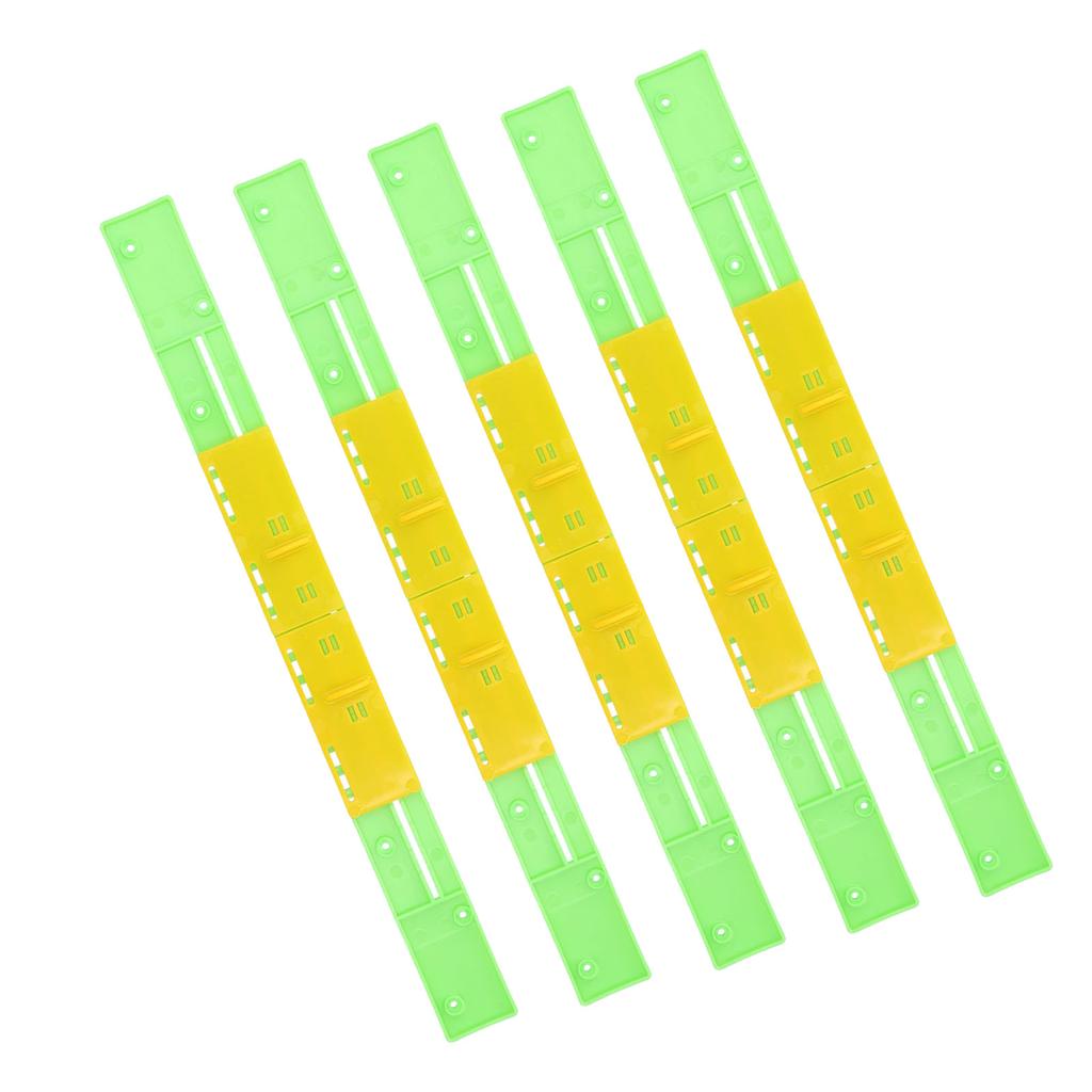 5Pcs Plastic Beehive Nest Door Bee Box Gate AntiEscape Beekeeping Accessory for Outdoor