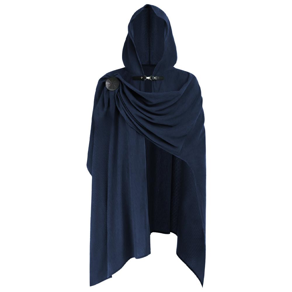 Cosplay Corduroy Cloak For Halloween Costume Theatre Stage Performances Unisex