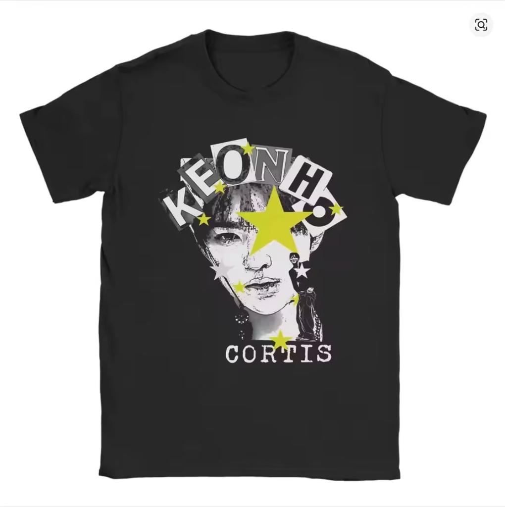 2026 Summer Hot Sale Korea CORTIS KPOP T-shirt Color Outside The Lines T Shirt Y2K Men Women Hip-hop T-shirt Cotton Gothic Round T-shirt