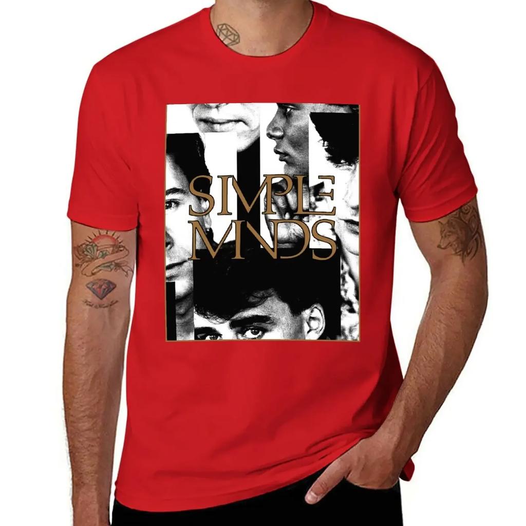 Simple Minds - Once Upon A Time T-Shirt neue Ausgabe Oversize-T-Shirts für Herren