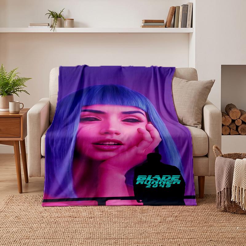 Blade Runner Soft Warm Flannel Blankets Comfortable Blanket for Home Decoration Gifting