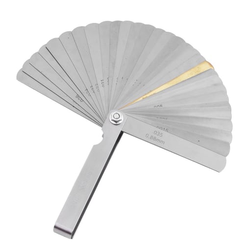 Guitar Feeler Gauge Set, Stainless Steel Guitar Gauges, Luthier Gauges for Electric and Acoustic Guitars, Playing Accessories