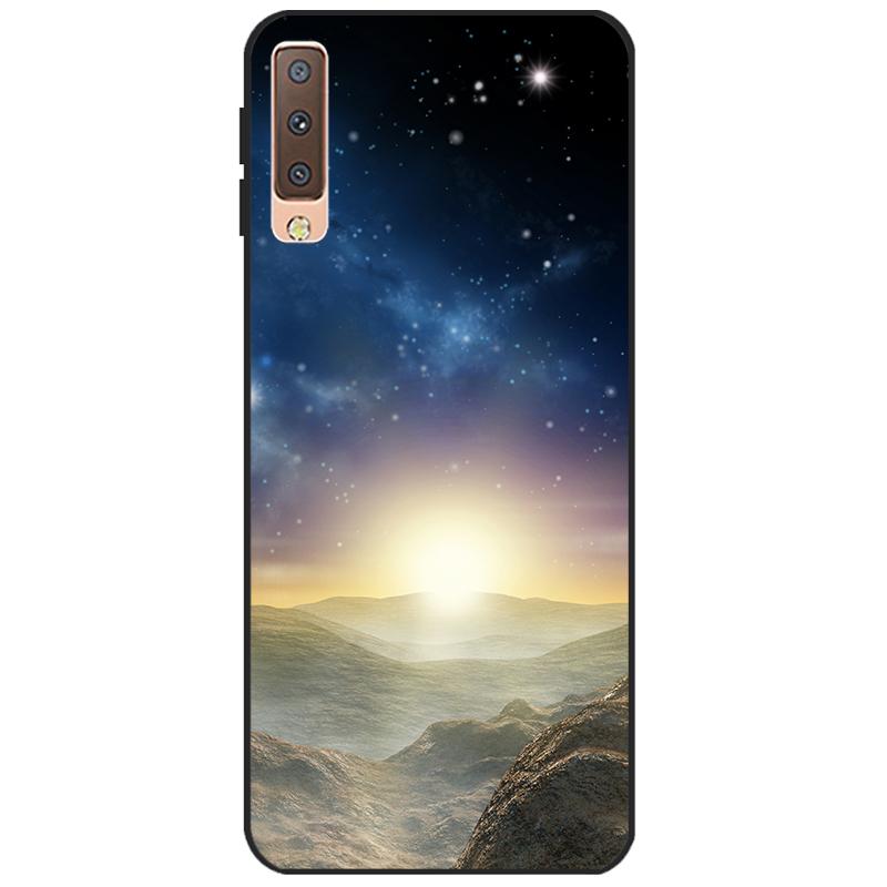 For Phone Case Samsung Galaxy A7 2018 Case Bumper Soft TPU Silicone Coque Back Cover For Samsung A7 2018 A750 A750F Case Fundas