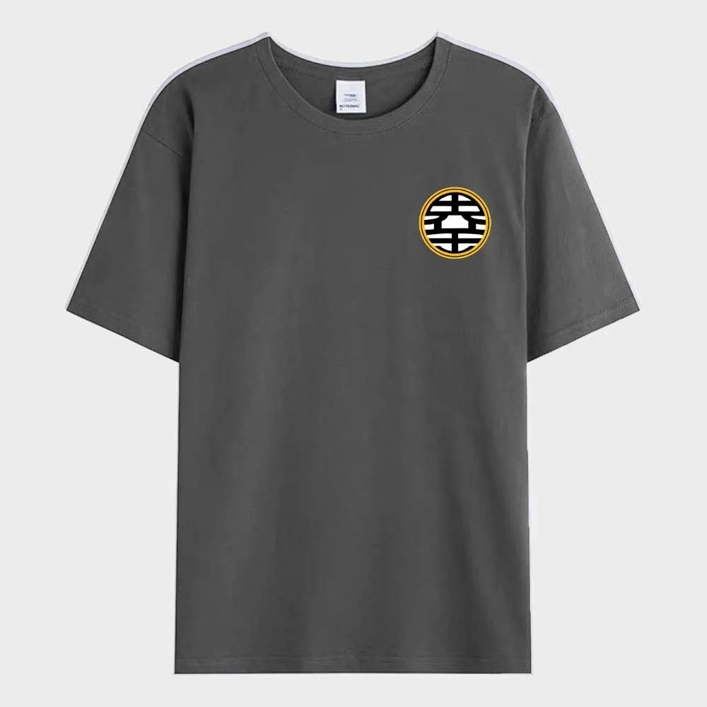 Anime Cosplay bavlna Pánské tričko Pánské Goku potisk Krátký rukáv Tričko Letní ležérní tričko Streetwear Mikina Dámské oblečení