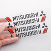 cyfmlu1 cydjfg1 Car Door Handle Scratch Protection Sticker Door Handle Sticker Logo Style For Mitsubishi Space Star Lancer Outlander ASX Pajero