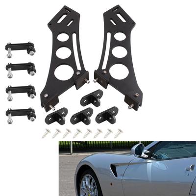 2 Piezas Soportes de Montaje para Patas de Spoiler Ala Trasera de Coche Maletero Cola Premium Portátil Alto Rendimiento