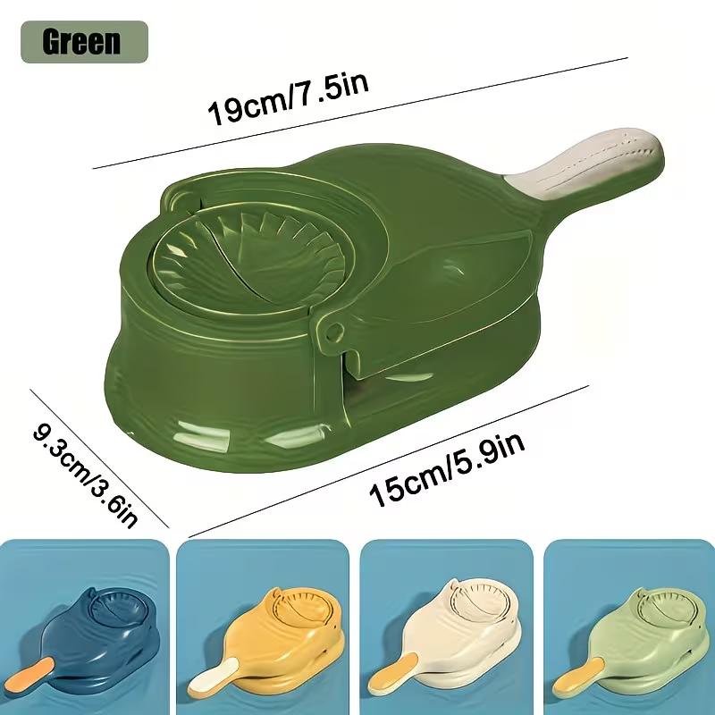 Manual Dumpling Maker Plastic Press Mold Kitchen Tool for Homemade Dumplings Gyoza Empanadas Pastry Wrapper Maker Holiday Cooking Gadget