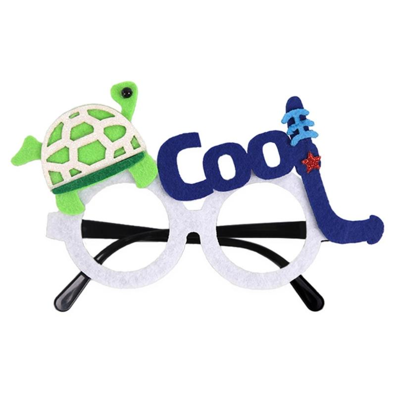 Shark Eyeglasses Ocean Sea Animal Glasses Photo Booth Props Under The Sea Party Supplies for Kids Adults