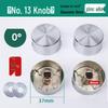 Universal Metal Ignition Knob for Gas, Coal, and Liquefied Gas Tabletop Stoves