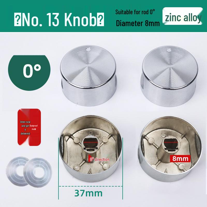 Universal Metal Ignition Knob for Gas, Coal, and Liquefied Gas Tabletop Stoves