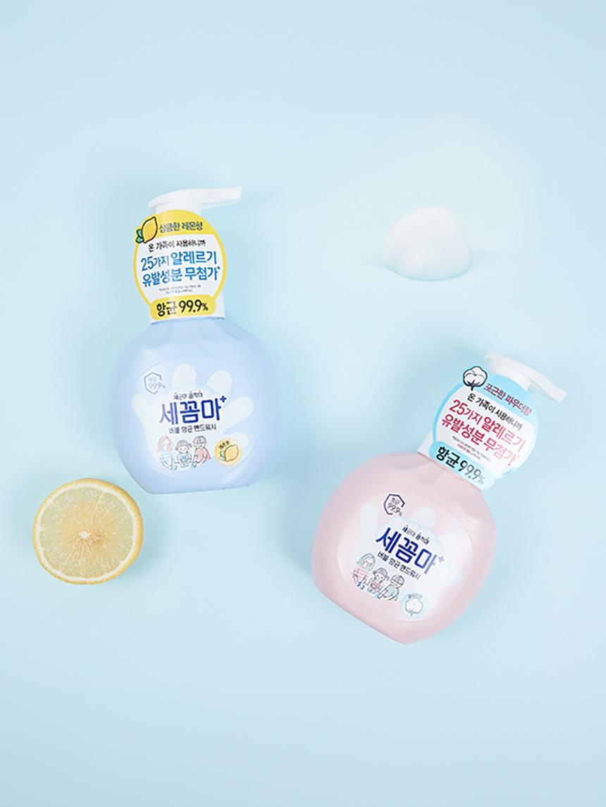 Sekkomma Антибактериальное мыло-пена для рук 250 мл - Аромат пудры 1ea