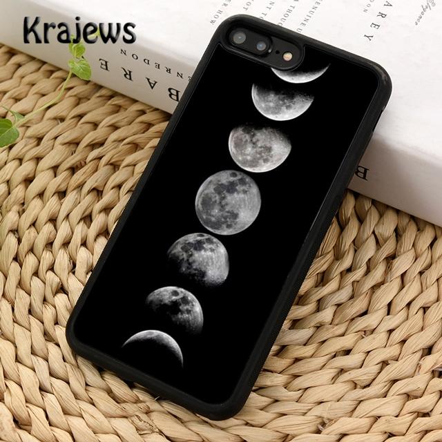 Moonlight Moon phases Phone Case Cover For iPhone 17 Air 16 15 14 plus 11 12 13 pro max coque Shell Fundas