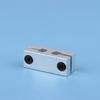 6MM 8MM Aluminiumlegierung Säule Parallele Klemme Mit Gleichem Durchmesser Optische Achse Befestigung Stahlrohr Runder Rahmenverbinder