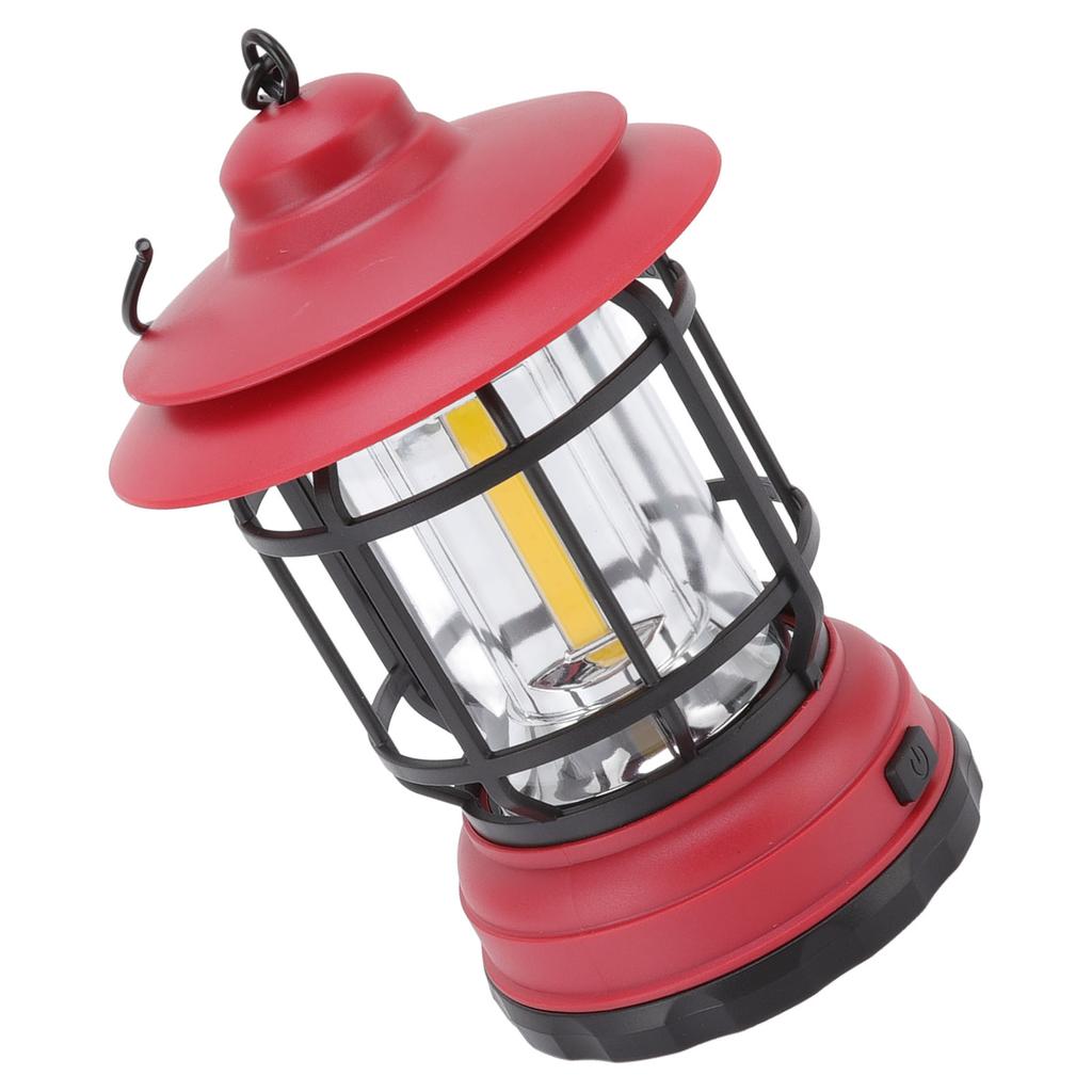 Camping Lantern Portable Outdoor LED Camping Tent Lantern Multifunctional Retro Hanging COB Emergency Portable Light
