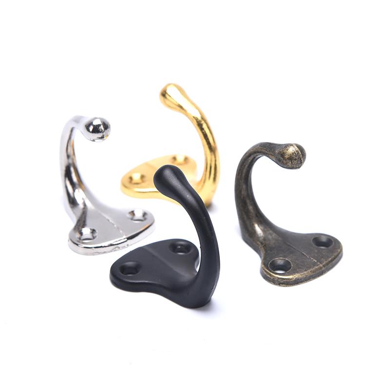 Metal Antique Wall Door Hooks For Clothes Coat Zinc Alloy Bathroom Accessoreis