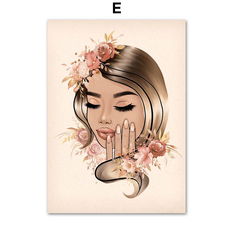 

Женский салон красоты, уход за лицом, спа, пластическая хирургия, плакат, скандинавский настенный художественный принт, холст, живопись, модные фотографии, доктор, офисный декор 30x40cm No Framed