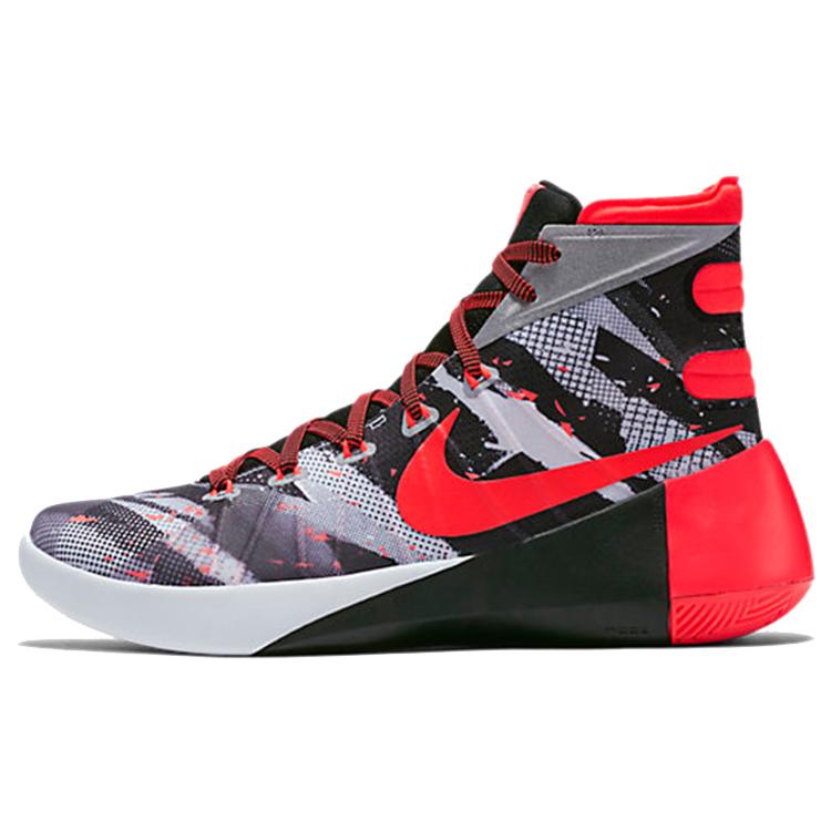 New Nike Hyperdunk 2015 White Bright Crimson Black 749567-160