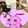 1pc Courage the Cowardly Dog Office Round Area Rug, Under Office Chairs Bedroom Living Room Home Decor  A1022197