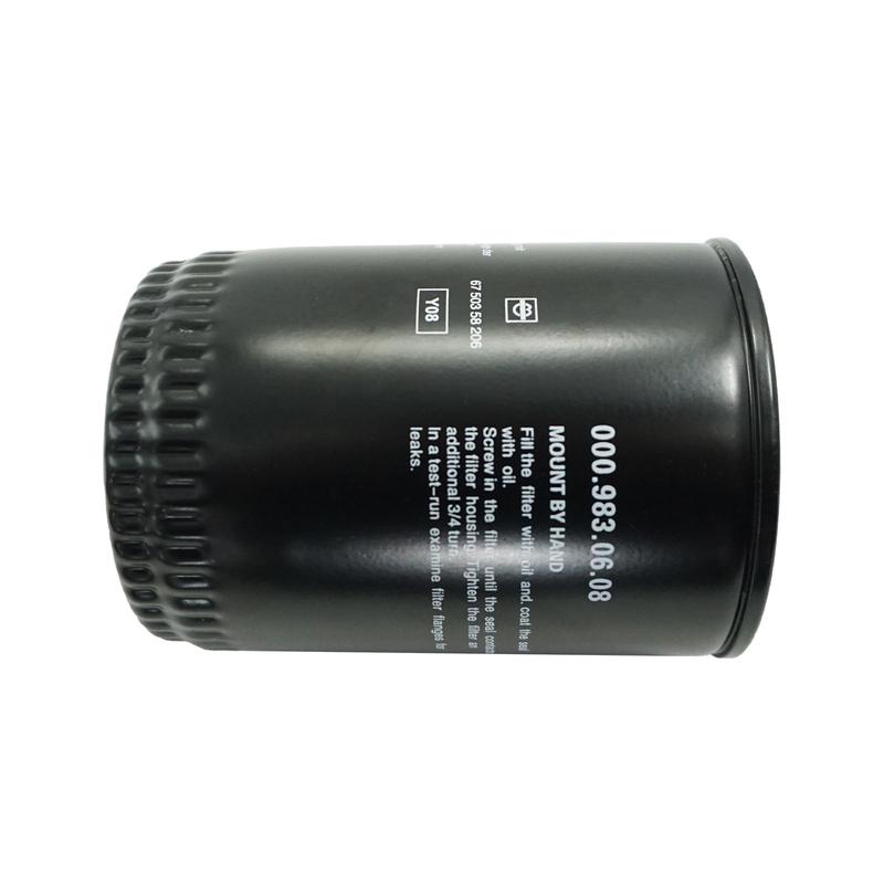 LUCKYROC Forklift Spare Parts Oil Filter 0009830608 for Linde 350-03