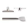 Toothpaste Squeezer Metal Tube Squeezer Stainless Steel Key Shape Manual Toothpaste Roller Portable Tube Wringer for Paint Hair Dye Cream Cosmetic