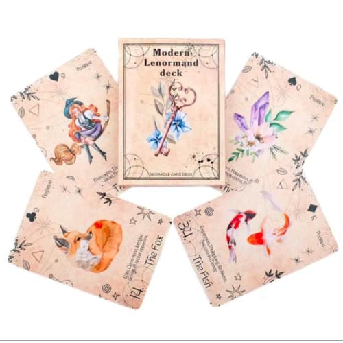 Modern Lenormand deck of 36 cards