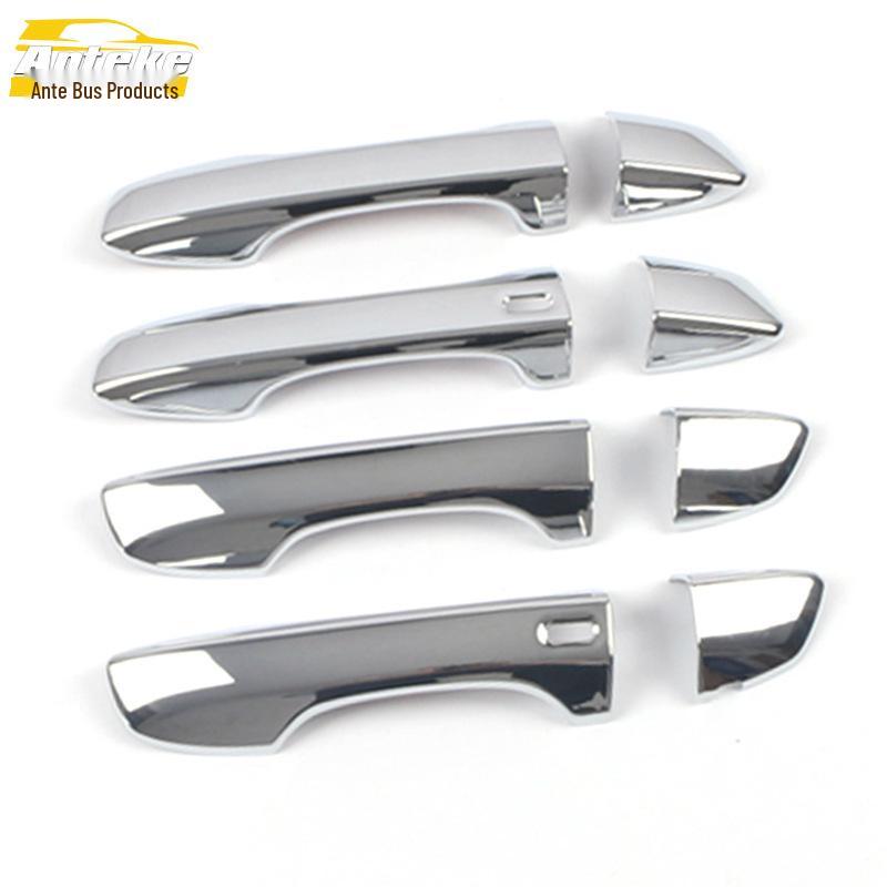 Sagitar Car Door Handle Decorative Sticker, Fits 19 Models - Armrest, Handshake Buckle Accessories