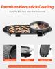 Hot Pot with Grill 2200W 2-in-1 Electric Smokeless Grill and Hot Pot