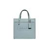 Field Cow Leather Tote Bag , Shopping Bag , Handbag , Shoulder Bag , Crossbody Bag Small Women's Lake Water Blue (Unisex) Handbags