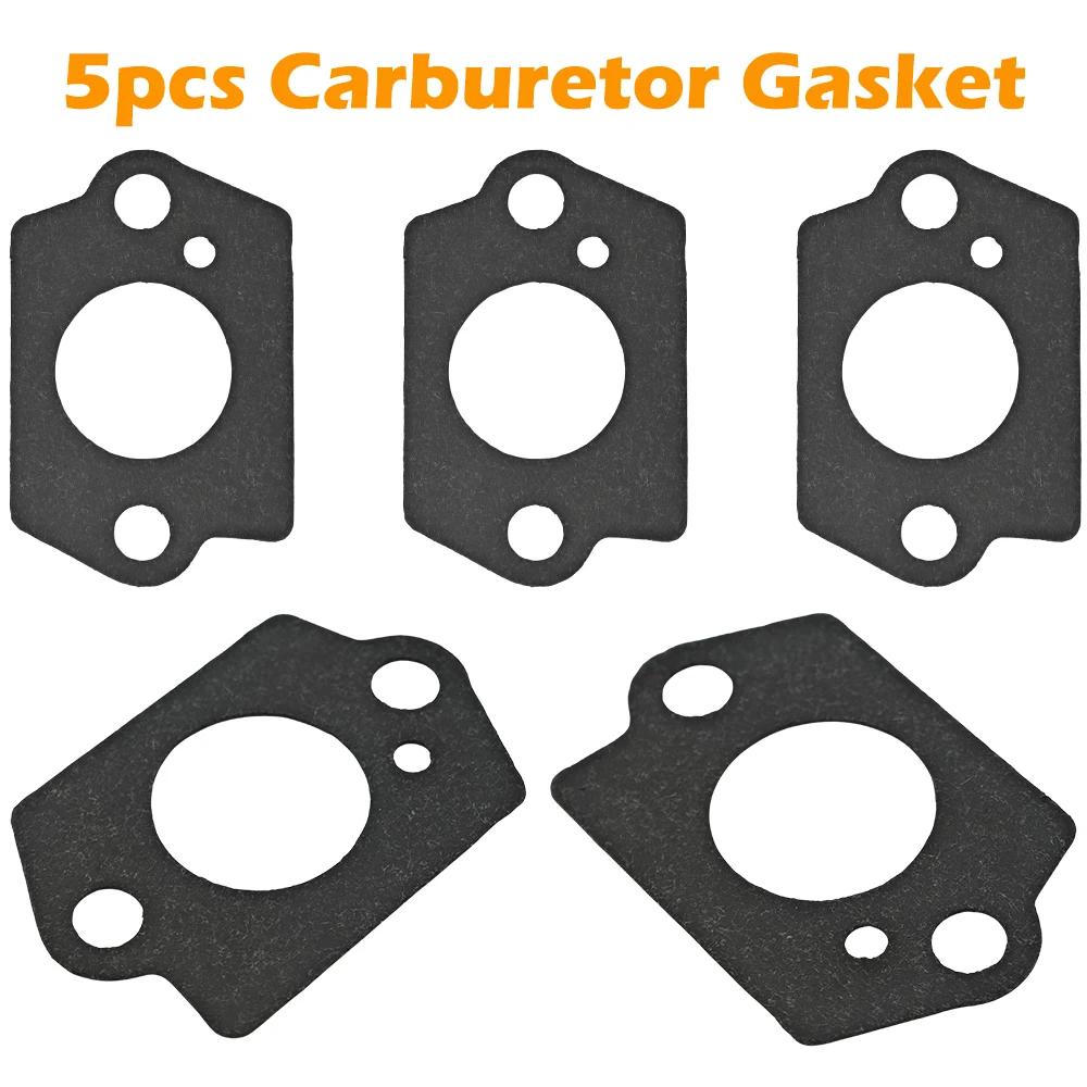 5pcs Carb Mounting Gasket for Stihl Poulan Craftman Weed Eater Husqvarna Mantis Tiller Chainsaw Leaf Blower String Trimmer