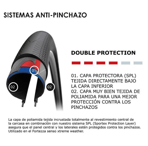 Vredestein Freccia Tricomp 700C X 23 Road Tyre
