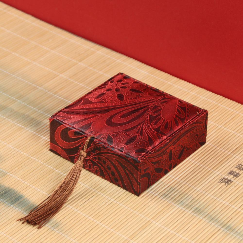 

Portable Jewelry Drawer Organizer Chinese Style Bracelet Storage Box Necklace Organizor For Woman