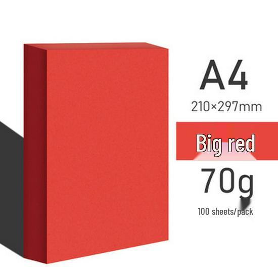 A4 Colored Cardstock for Office, Origami, Kindergarten, Student DIY 