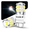 Marsauto T25 LED Turn Signal, 3157 3156 Double Bulb, Explosive Light, White, 6000K, High