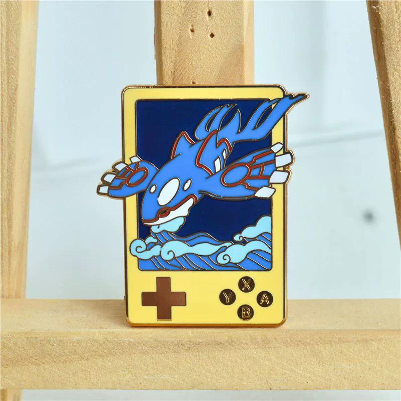 Anime Game Pokemon Brooches for Clothing Women Men Badges Lapel Pins for Backpack Hard Enamel Pins Fashion Accessories
