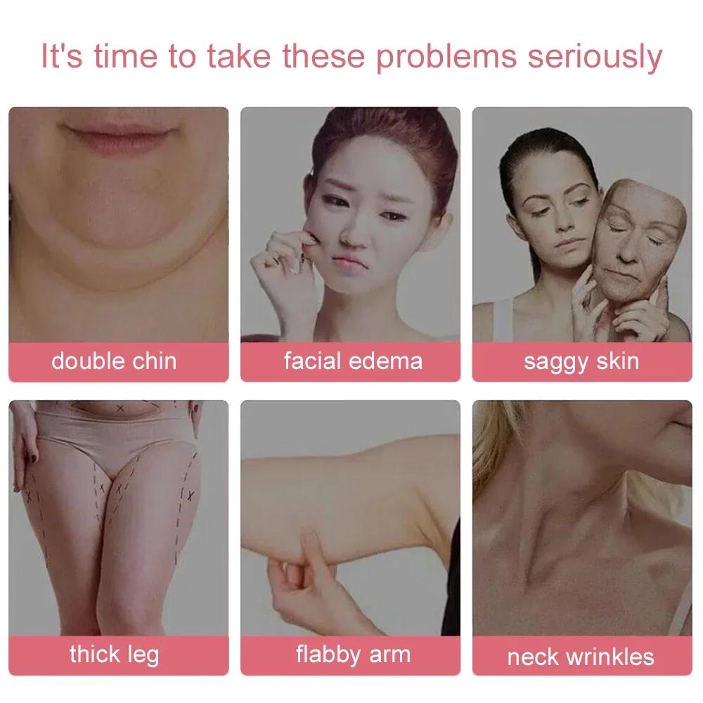 Face Lifting Machine Beauty Vibration Roller Facial Massager Face Slimming Double Chin Removal V Line Lift Belt Skin Care