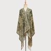 Scialle Pashmina di Lusso Invernale in Cashmere Avvolgente da Donna Sciarpe Calde Autunnali Design Stampa Foulard Femminile Stole Sciarpa di Cotone