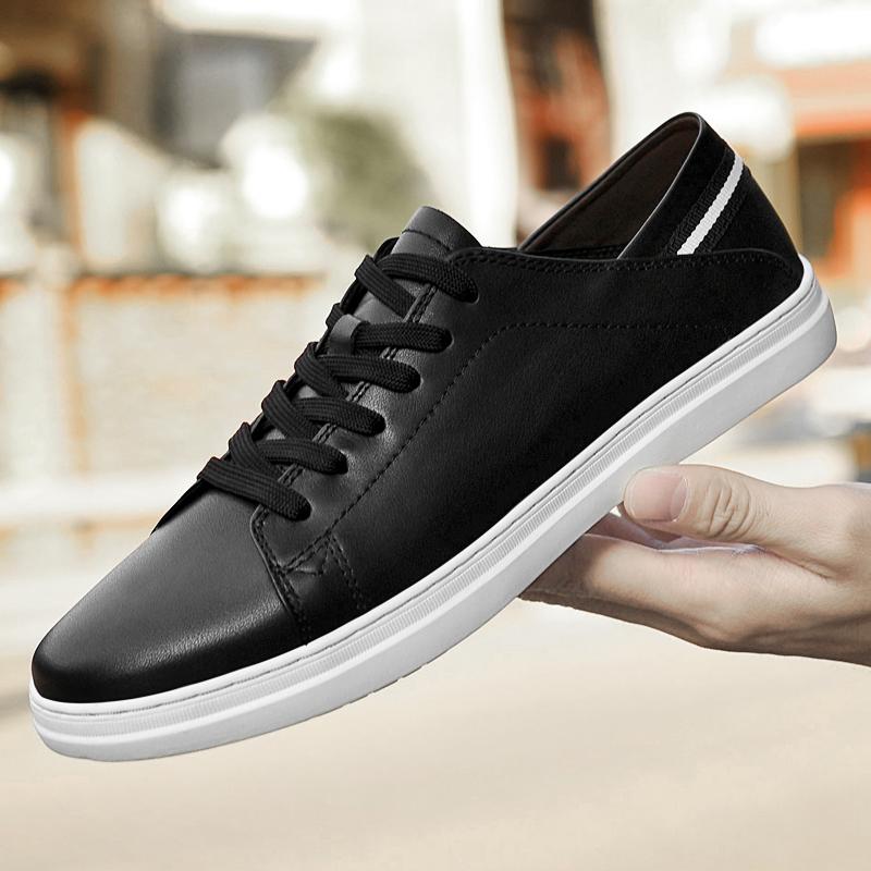 

Мужская обувь, новая мода, мужская обувь для отдыха, брендовые мужские туфли на шнуровке, повседневные кроссовки для молодых людей, высококачественная мужская обувь для ходьбы 44 чёрный