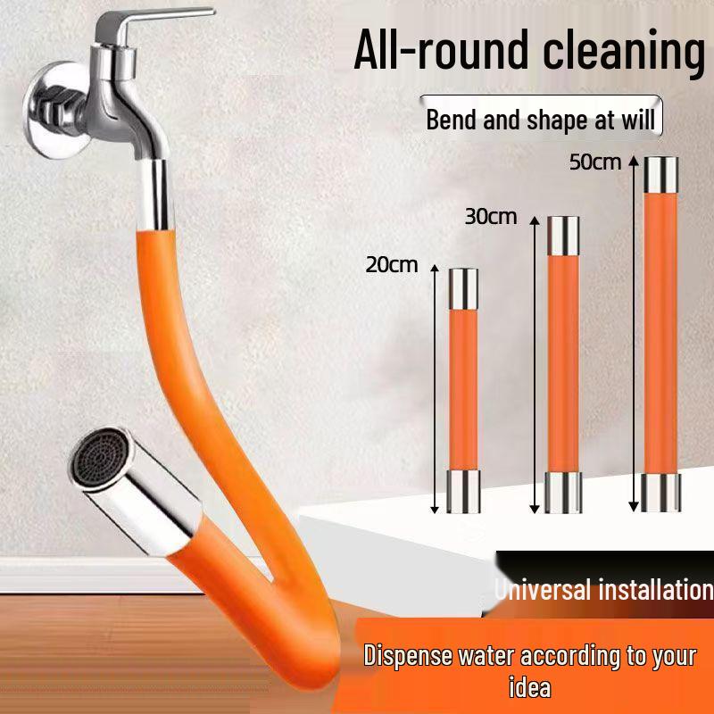 Universal Anti-Splash Rotating Faucet Hose Extension