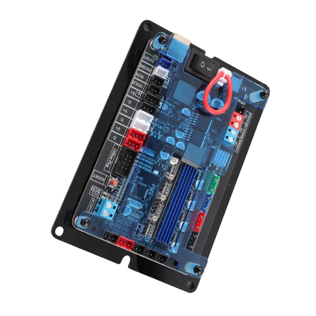 3 Axes GRBL Controller Board 32 Bit Stepper Motor Driver Board for Woodworking Engraving Machine CNC Router DC12 48V