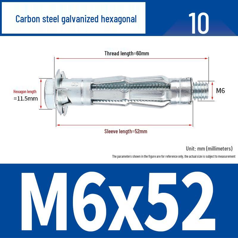 Plastic Petal Nut Expansion Screw for Hollow Sheet Metal - Fixed Lantern Rivet Expansion Bolt