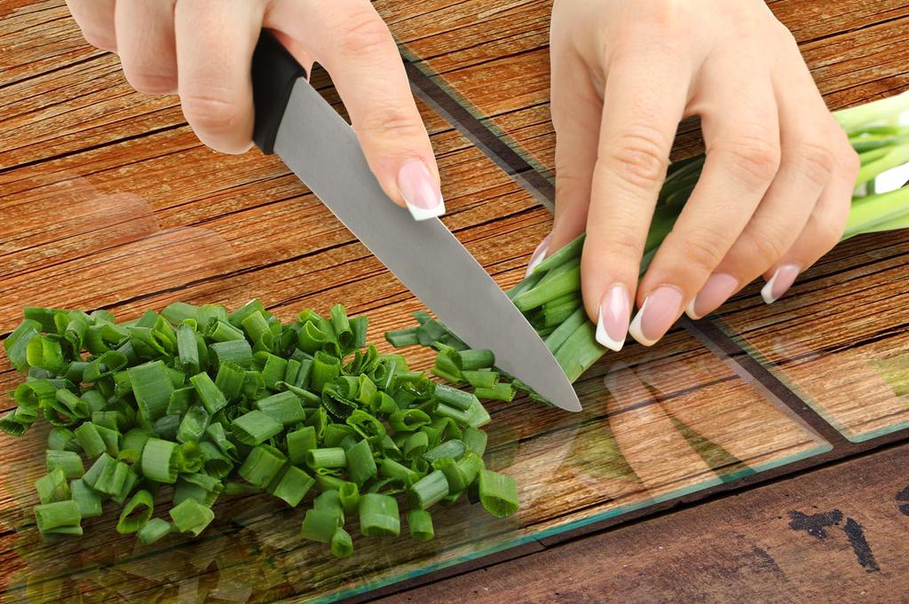 PIANO PROTETTIVO IN VETRO PER CUCINA 65x52 LEGNO
