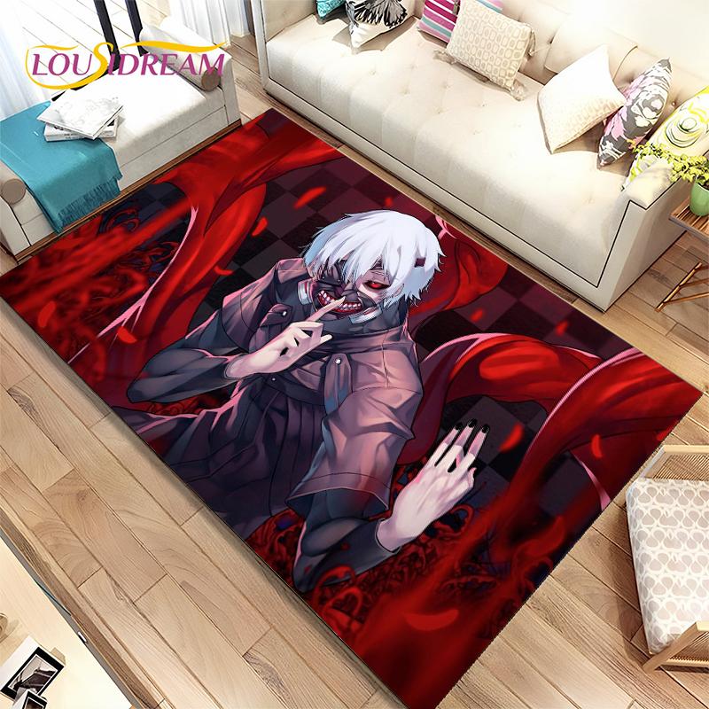 Anime Tokyo Ghoul Carpet Kitchen MatEntrance Doormat Bedroom Floor Decoration Living Room Carpet Bathroom Anti-slip Rug