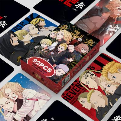 Anime Lomo Card Stickers Games with Postcards Message Photo Gift Fan Collection Toy