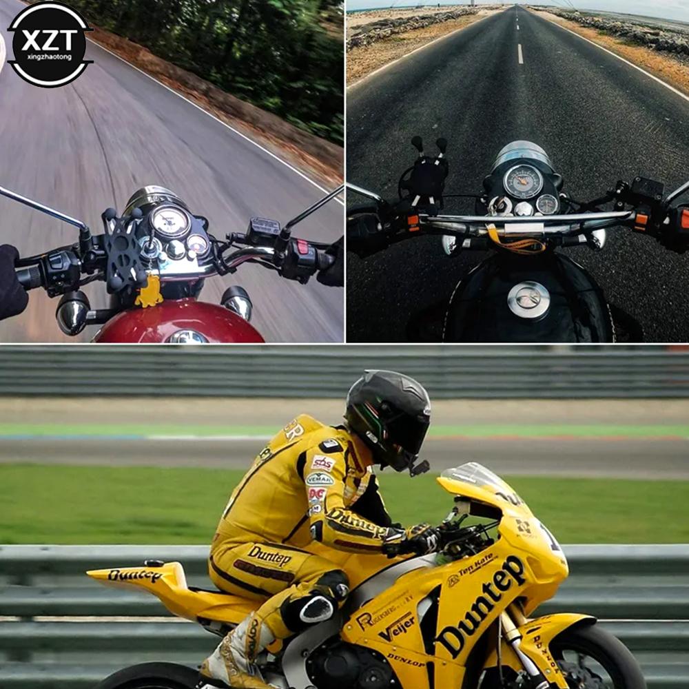 Motorcycle Helmet Chin Strap Mount Holder With Phone Clip Compatible For GoPro Hero 5/6/7 Action Sport Camera Full Face Holder