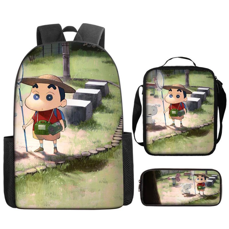 

Crayon Shin Backpack Student School Bag Kindergarten Children S Backpack Breathable Waterproof Burden Reduction Shoulder Backpack shoulder bag