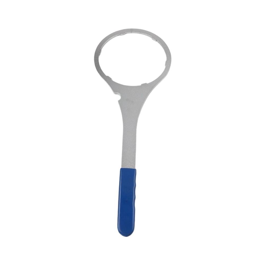 Water Filter Housing Wrench 5.93 Inch Blue Steel Tool For KEYSTONE Home Commercial Plumbing Hand Wrenches