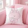 Asamimichaan Asleep Cushion Cover Home & Car Multi-Scene Pillow Cover - Reversible, Soft & Durable for Daily Use